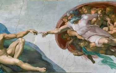 Микеланджело, "Сътворението"