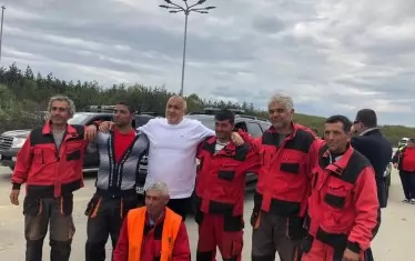 Борисов провери ремонта на пътя, по който ще мине папата