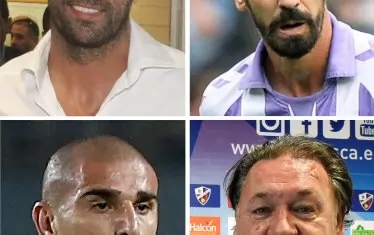 Основните заподозрени в скандала: Раул Браво (горе вляво), Борха Фернандес (горе вдясно), Карлос Аранда (долу вляво) и Агустин Ласаоса (долу вдясно).