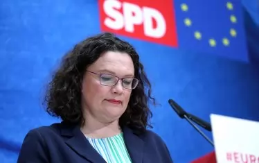Социалдемократите в Германия останаха 
             без лидер след провала на евровота