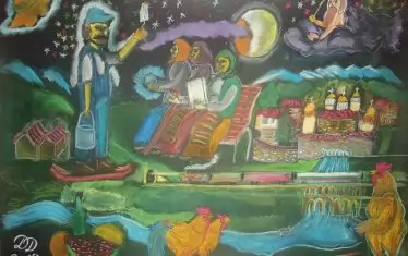 Творба на Добри, чийто талант разцъфтява в гимназията.