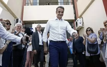 Лидерът на Нова демокрация Кириякос Мицотакис  набира популярност и одобрението на гърците.