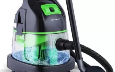 Прахосмукачка с воден филтър на принципа на наргилето