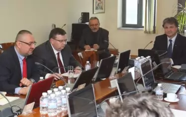 Ясен Тодоров (вляво) и Димитър Узунов (вдясно) бяха в твърдото лоби на главния прокурор Сотир Цацаров в предишния състав на Висшия съдебен съвет. 