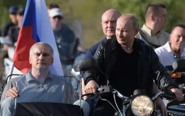 Владимир Путин в Крим.