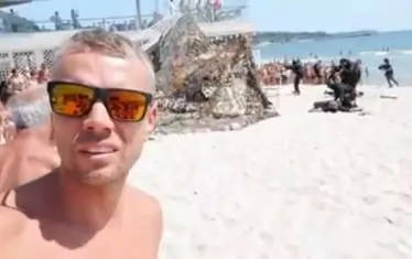 Командоси шокират летовници на плаж във Варна (видео)