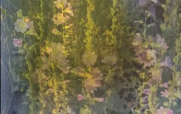 Природата във визията на художника може да е и ласкава към човека.