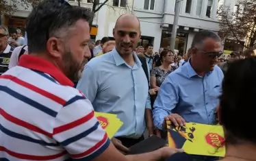  Кандидатът за кмет на София Борислав Игнатов се включи в шествието за по-добро правосъдие.