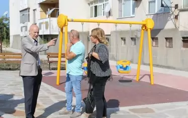 Въпреки напредналата си възраст (73 г.) Добри Беливанов не се огъна пред ГЕРБ - Хасково. Снимка: Фейсбук