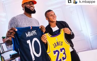  Срещата с Леброн Джеймс има за цел да популяризира допълнително Мбапе в САЩ.
