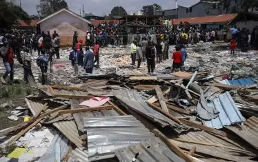 7 деца загинаха в рухнало училище в Кения