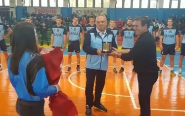 Треньорът на волейболния "Арда" отбеляза 20 г. начело на отбора