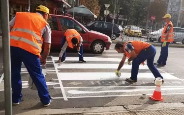 Общината ще се грижи сама за уличната маркировка в София
