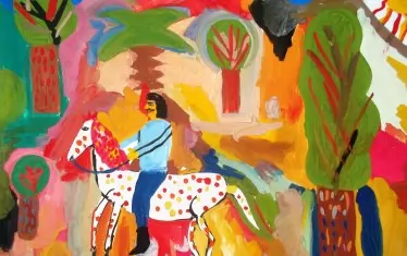 Папаян Арам, 8 години, Армения, "Разходка".