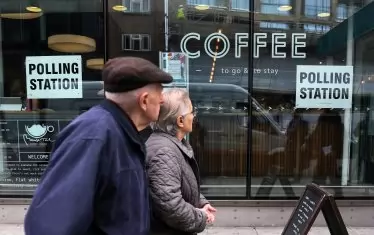  Настроенията на избирателите във Великобритания днес е трудно да бъдат прогнозирани.