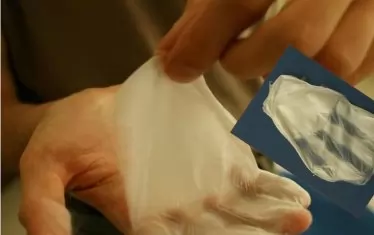 Превръзката, с която раните заздравяват по-бързо.