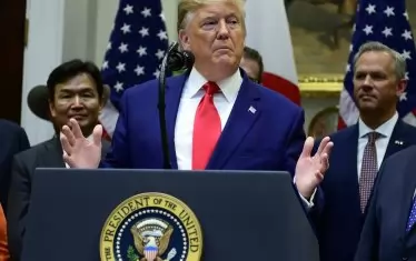 Доналд Тръмп в Туитър: "Толкова много хора удобно забравят, че Турция е голям търговски партньор на САЩ, всъщност те произвеждат структурната стоманена рамка за нашия изтребител Ф-35".