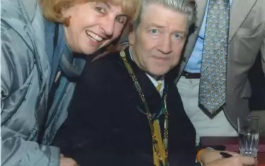 Олга Маркова и Дейвид Линч.