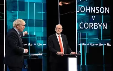 Борис Джонсън е победител в дебата с Джереми Корбин
