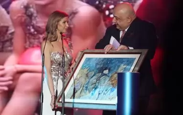 "Треньор на годината" - Весела Димитрова, наставник на националния ансамбъл по художествена гимнастика.