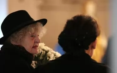 Татяна Лолова бе сред първите колеги, които се простиха с актьора.