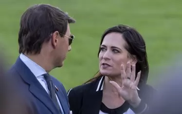 Говорителката на Тръмп Стефани Гришам.