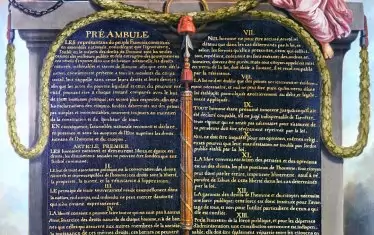 След 1789 г. французите не дебатират какво се прави, когато правителството нарушава правата на хората. 