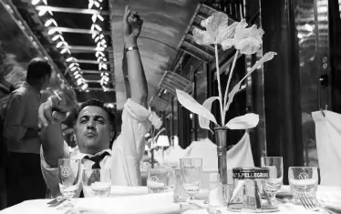 На снимачната площадка на "8 1/2"