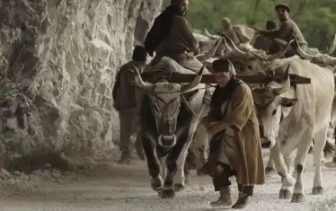 Кадър от филма "Грехът на Микеланджело"