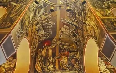 Стенописи от Патриаршеската църква на Царевец.