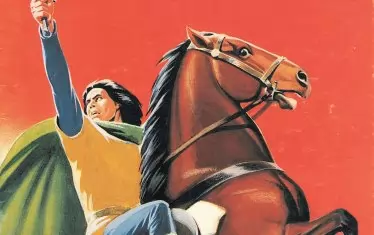 Добромир (худ. Евгений Йорданов) е сред любимите герои на читателите на "Дъга" през 80-те.