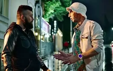 "Мутрите" Чоко и Боко имитират герои на Тарантино.