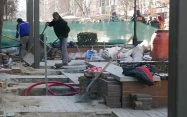 На "Витоша" расте заведение под маската на лятна градина