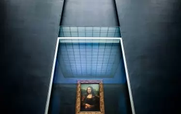  Митичната "Мона Лиза" не беше част от юбилейната експозиция.