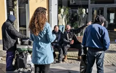 В датския град Олборг положението е лежерно.