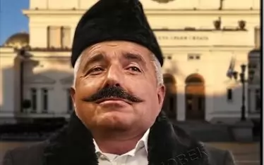 Колажът на Иво Ангелов.