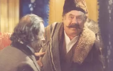 Покойният вече Георги Калоянчев в "Бай Ганьо тръгва из Европа" на режисьора Иван Ничев