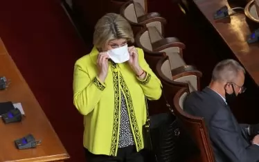 Весела Лечева така добре се е маскирала, че не можеш да я познаеш.