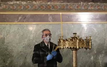 Депутатът от ДПС Йордан Цонев в "Св.Александър Невски"