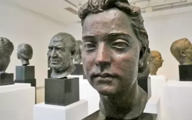  Из изложбата на Марко Марков в галерия “Васка Емануилова”. 