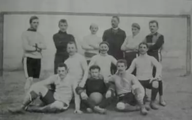 Отборът на "Нюрнберг", спечелил през 1948 г. първата шампионска титла на Германия след Втората световна война.