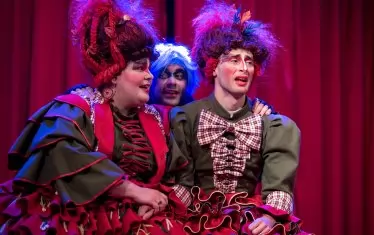 "Приключения опасни с герои сладкогласни" на варненския театър.