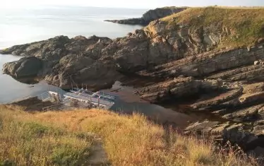  Частният пристан, който също не е отразен на картата