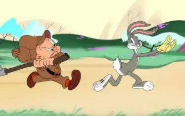  И без пушки животът на заека е изпълнен с физически упражнения, вълнения и смях. 