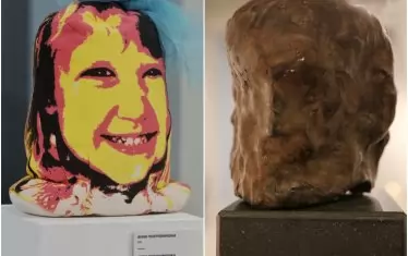 Ана Покровнишка, „Ия“
Шабан Хюсмен, “Портрет” - награда за млад автор за скулптура.