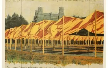 Собственост на община Габрово. Кристо и Жан-Клод, "Портите", Сентръл парк, Ню Йорк, САЩ 1979-2005 г.