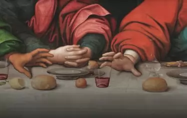  Според Библията, когато чул думите на Исус, Филип попитал: „Господи, аз ли съм?“ В отговор Исус казва: „Онзи е, комуто Аз натопя залък и подам“.