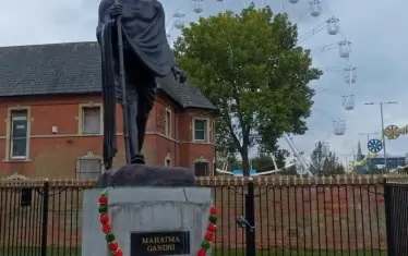 Ганди също бе изкаран расист