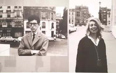  Кристо и Жан-Клод в началото на 60-те години в Париж. 