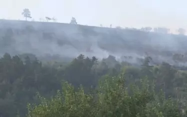  Ситуацията край старозагорското село рано тази сутрин.